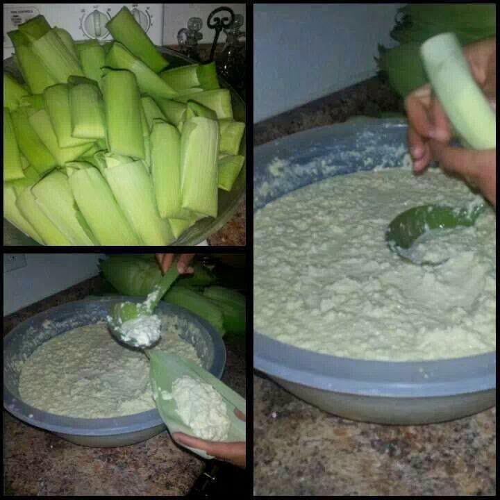 Tamal de Elote Típico de la Costa de Alto Lucero